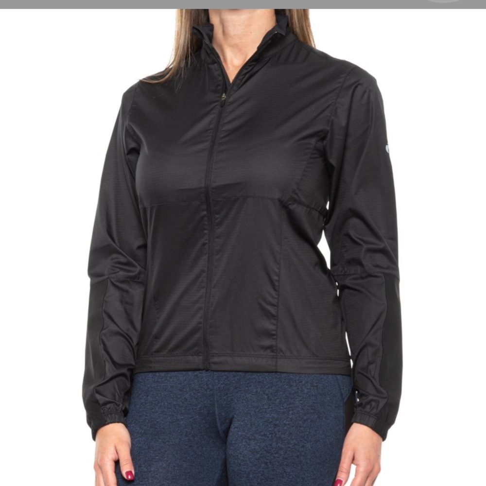 🆕 Pearl Izumi MTB Barrier Cycling Jacket Black size medium☔️💧